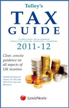 Image for Tolley's tax guide 2011-12