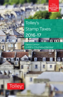 Image for Tolley's stamp taxes 2016-17