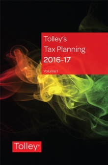 Image for Tolley's Tax Planning 2016-17