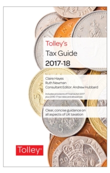 Image for Tolley's tax guide 2017-18