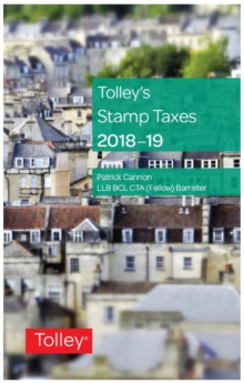 Image for Tolley's stamp taxes 2018-19