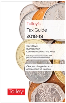 Image for Tolley's Tax Guide 2018-19