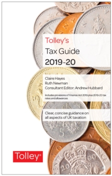 Image for Tolley's Tax Guide 2019-20