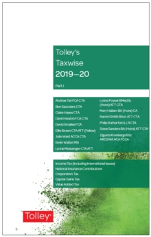 Image for Tolley's taxwise I 2019-20