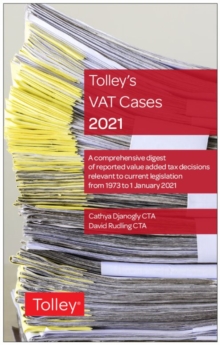 Image for Tolley's VAT Cases 2021