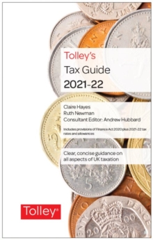 Image for Tolley's Tax Guide 2021-22