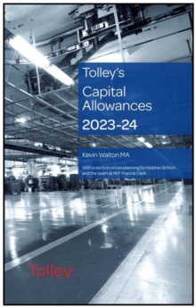 Image for Tolley's Capital Allowances 2023-24