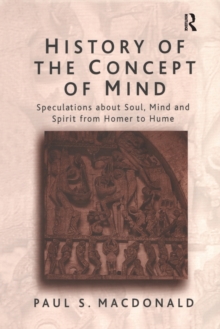 History of the Concept of Mind
