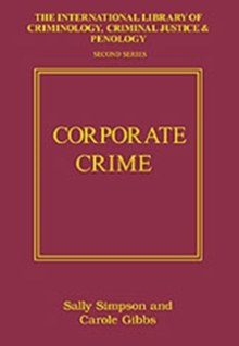 Image for Corporate crime