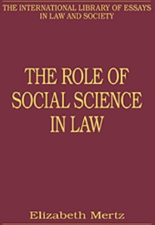 Role of Social Science in Law