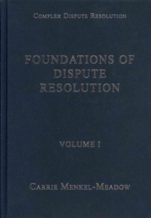 Complex Dispute Resolution: 3-Volume Set