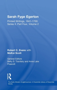 Image for Sarah Fyge Egerton