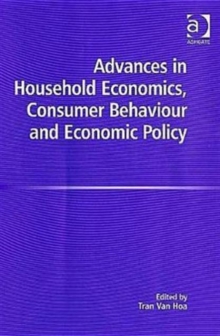 Image for Advances in Household Economics, Consumer Behaviour and Economic Policy