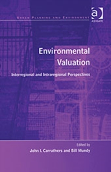Image for Environmental valuation  : interregional and intraregional perspectives