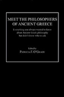 Image for Meet the Philosophers of Ancient Greece