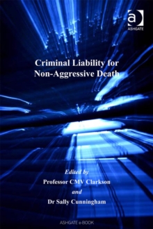 Image for Criminal liability for non-aggressive death