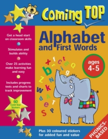 Image for Alphabet and first words  : ages 4-5