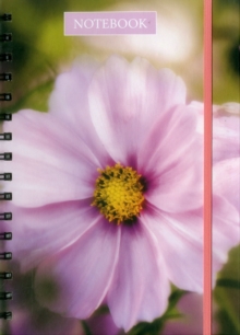 Notebook Pink Cosmos: 128 Page Fine Line Notebook