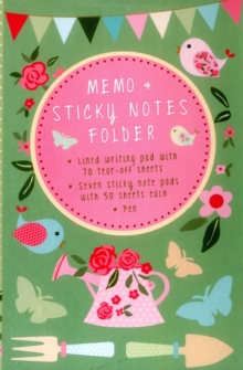 Image for Memo & Sticky Notes Folder: Pretty Garden