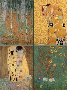 Image for Set of Four Magnetic Notepads: KLIMT : A Collection of Handy Notepads with Easy Magnetic Fastening, Contained Within a Decorative Box