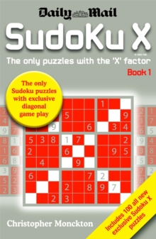 Sudoku X Book 1: The Only Puzzle with the ‘X’ Factor