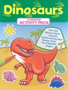 Image for CLIP BOARD ACTIVITY KIT DINOSAURS