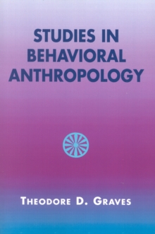 Image for Studies in Behavioral Anthropology