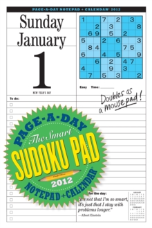 Image for Smart Sudoku Page-A-Day and Notepad 2012 Calendar
