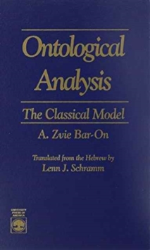 Ontological Analysis