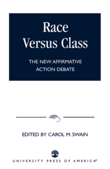 Race Versus Class