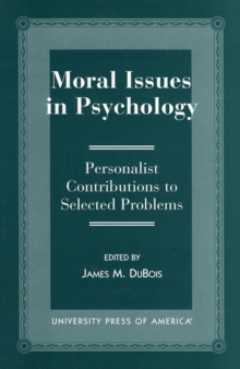 Moral Issues in Psychology
