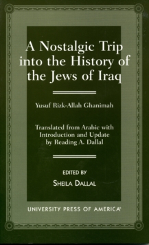 Nostalgic Trip into the History of the Jews of Iraq