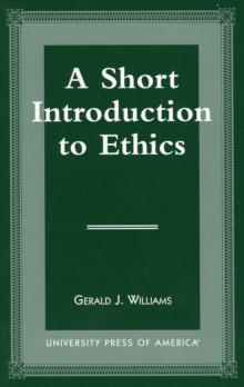 Short Introduction to Ethics