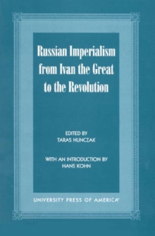Image for Russian Imperialism from Ivan the Great to the Revolution