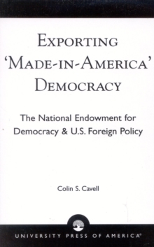 Exporting 'Made in America' Democracy