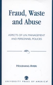 Fraud, Waste and Abuse