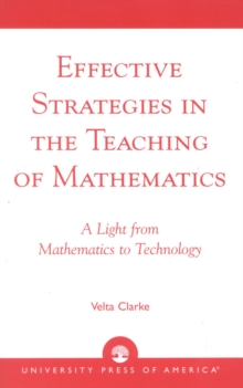 Effective Strategies in the Teaching of Mathematics