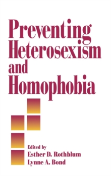 Image for Preventing Heterosexism and Homophobia