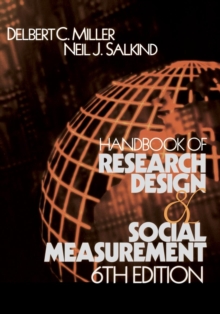 Image for Handbook of research design and social measurement