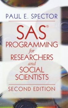 Image for SAS Programming for Researchers and Social Scientists