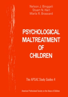 Image for Psychological maltreatment of children