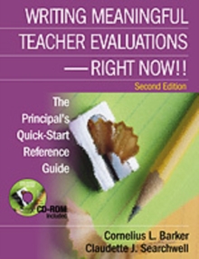 Image for Writing meaningful evaluations for non-instructional staff - right now!!  : the principal's quick-start reference guide