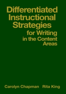 Image for Differentiated Instructional Strategies for Writing in the Content Areas