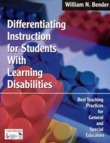 Image for Differentiating Instruction for Students with Learning Disabilities