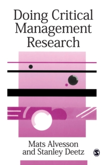 Image for Doing Critical Management Research