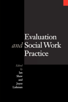 Image for Evaluation and social work practice