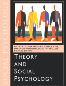 Image for Theory and social psychology