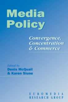 Image for Media policy  : convergence, concentration and commerce