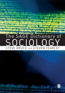 Image for The SAGE dictionary of sociology