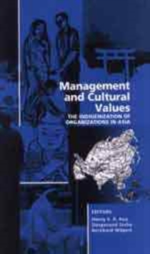 Image for Management and Cultural Values
